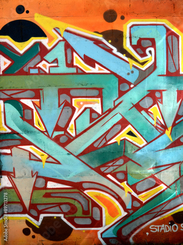 Graffiti 3461 - Aritmetica hip hop