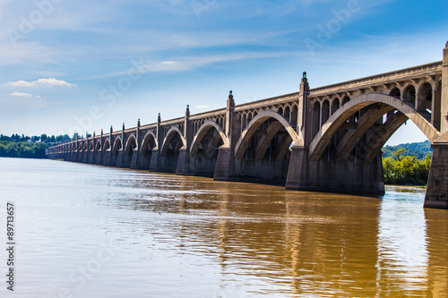 Fotografiet Columbia Wrightsville Bridge