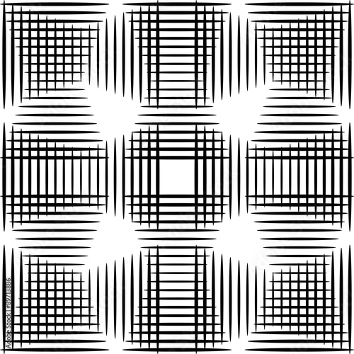 Abstract the pattern of intersections of the lines