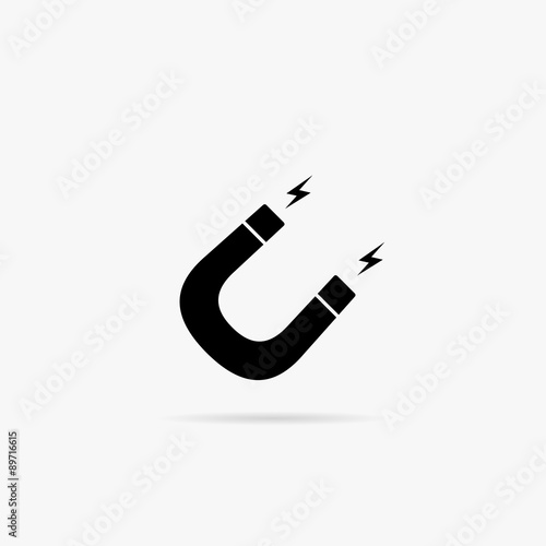 Simple icon magnet.