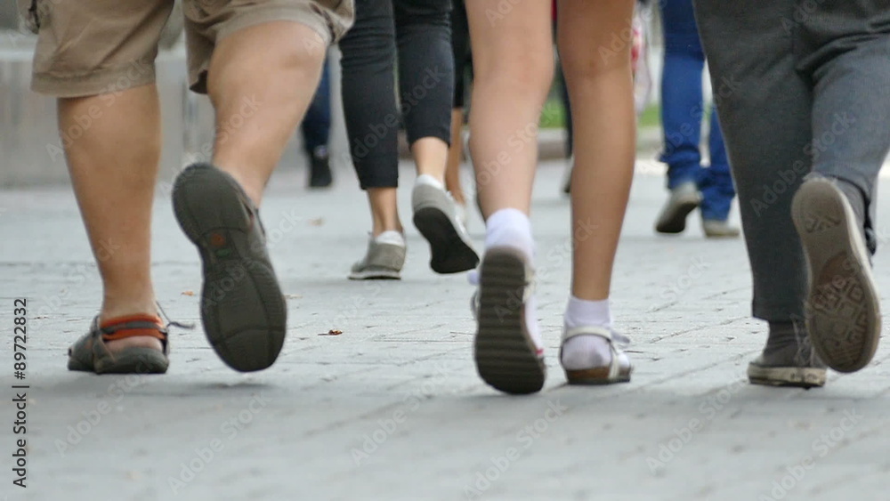 City people summer slow motion. Feet of people. Real shot at 100 FPS, по artifacts. City people summer slow motion. Feet of people. Real shot at 100 FPS, по artifacts.