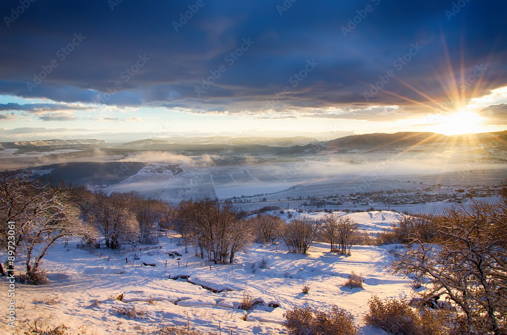 beautiful view of the snow-covered mountains beautiful view of the snow-covered mountains