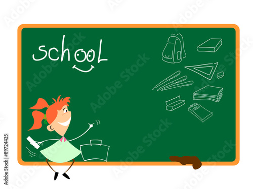 Wallpaper Mural schoolgirl Torontodigital.ca