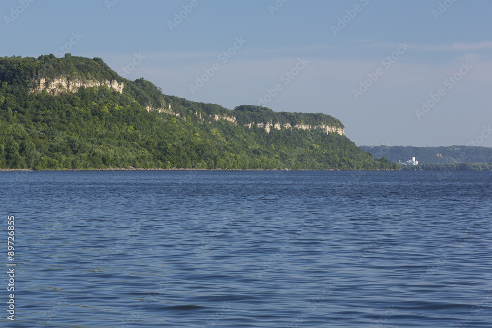 Naklejka premium Mississippi River Scenic