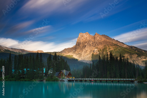 Emerald Lake in the evening light