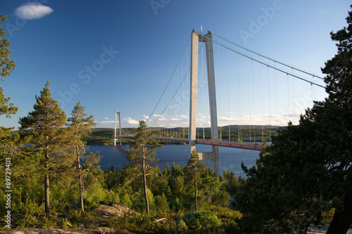 Högakustenbron, Angermanälven, Schweden © U. Gernhoefer