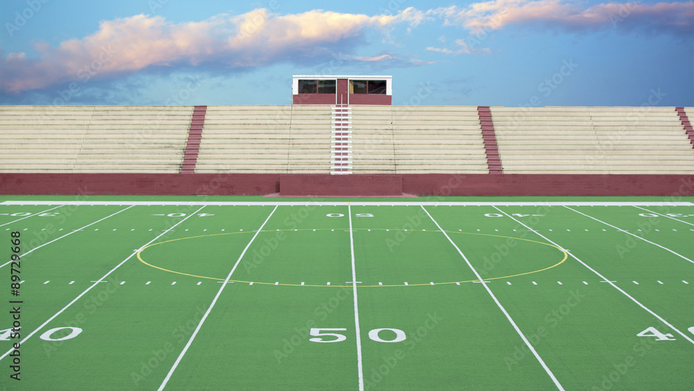 Obraz premium Generic Football field background