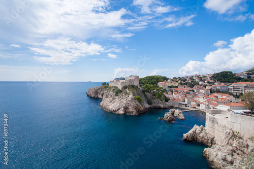 Coast of Dubrovnik  Croatia