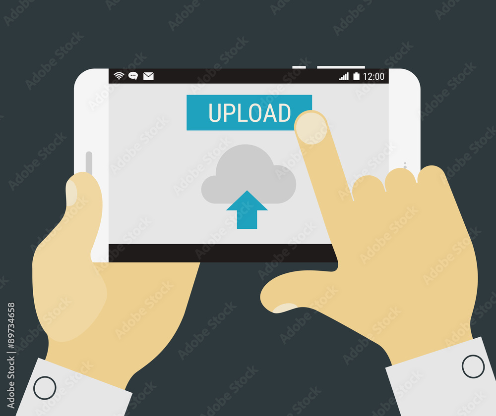 Mobile uploading app Mobile uploading app