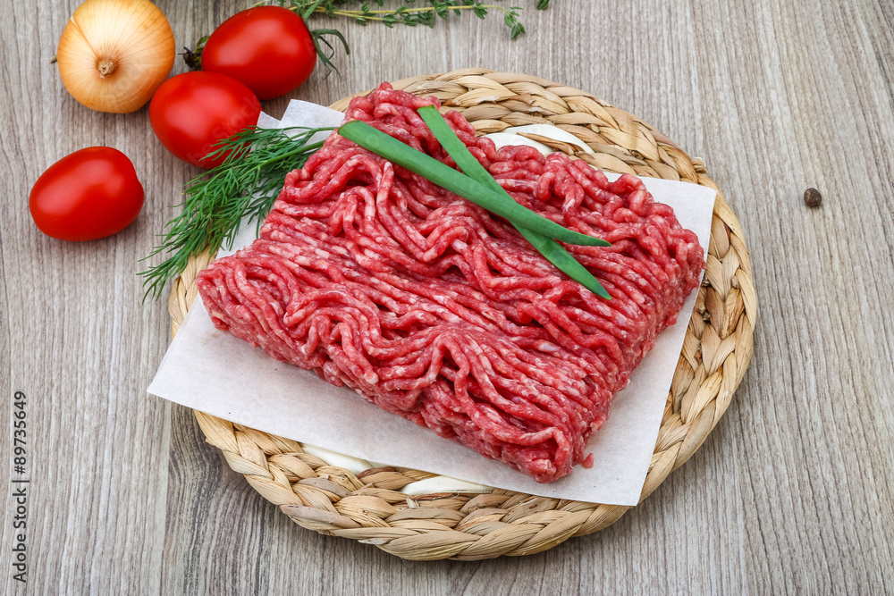 Raw minced meat Raw minced meat