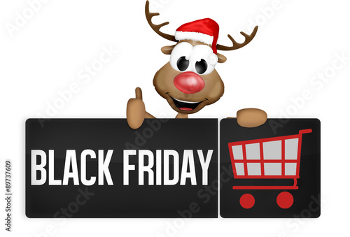 Black Friday Black Button