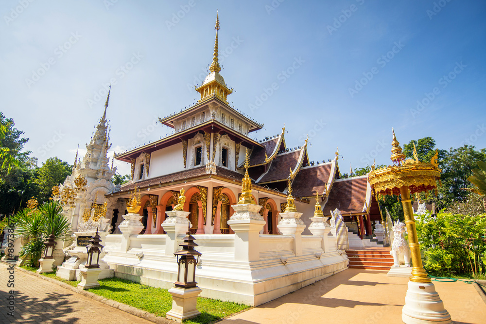 Wat Ban Den Temple in Mea rim