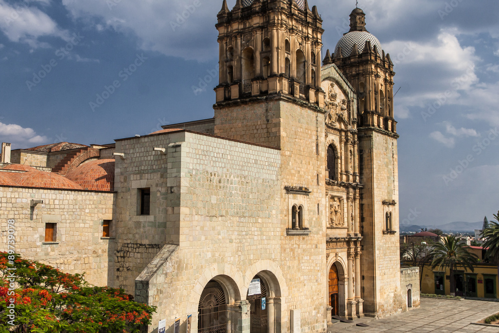 Cathedral of Our Lady of the Assumption in Oaxaca, Mexico