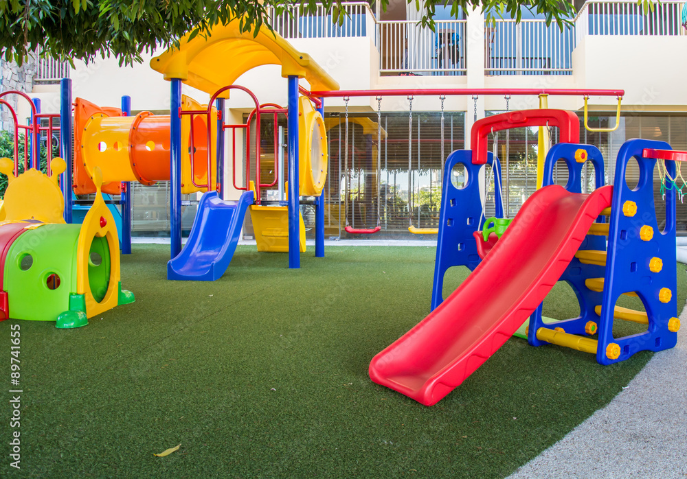 A children's playground