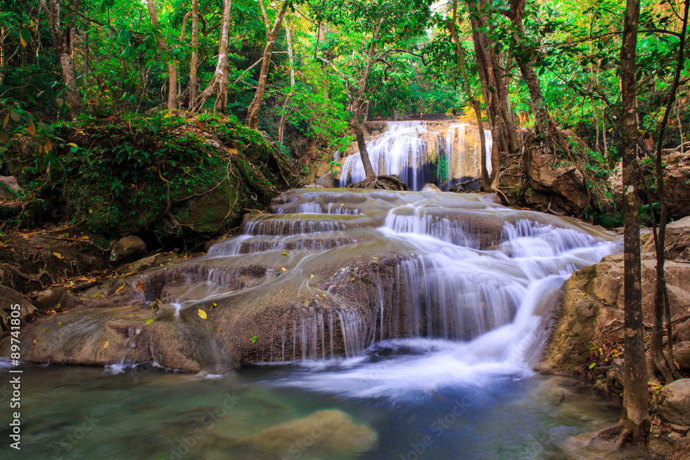 Erawan Waterfall, Kanchanaburi, Thailand.