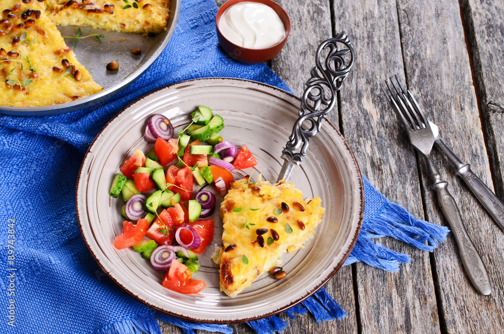 Casserole of vegetables Casserole of vegetables