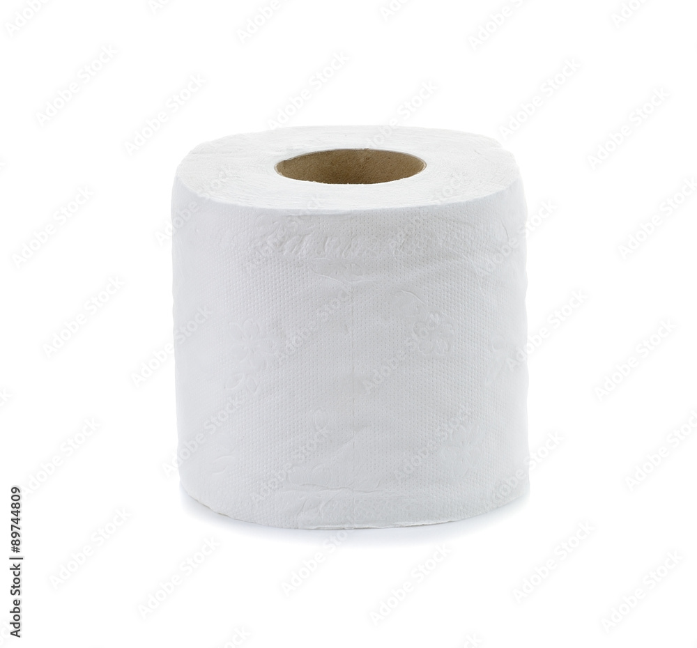 White tissue paper on white background White tissue paper on white background