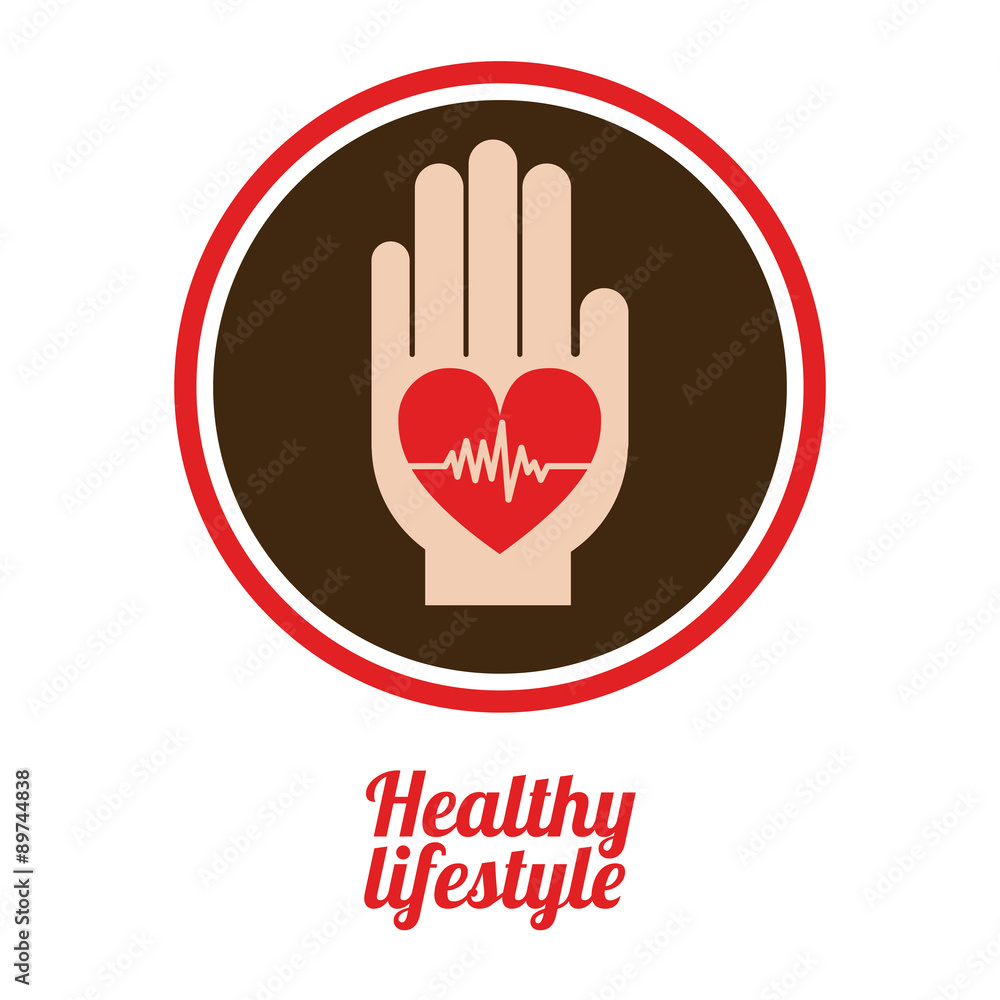 Fototapeta premium Healthy Lifestyle design