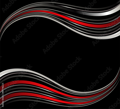 Modern red background vector dimension 3d overlap graphic message board for text and message design frame line shadow for modern web design
