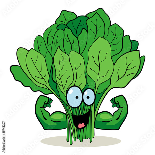 Cartoon Spinach