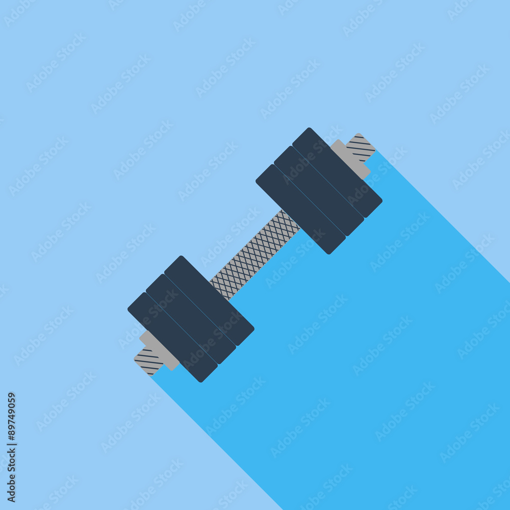 Obraz premium Dumbbell icon.