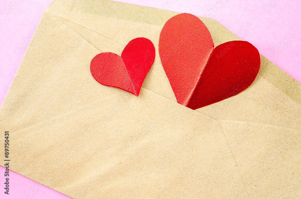 Love letter concept. Love letter concept.