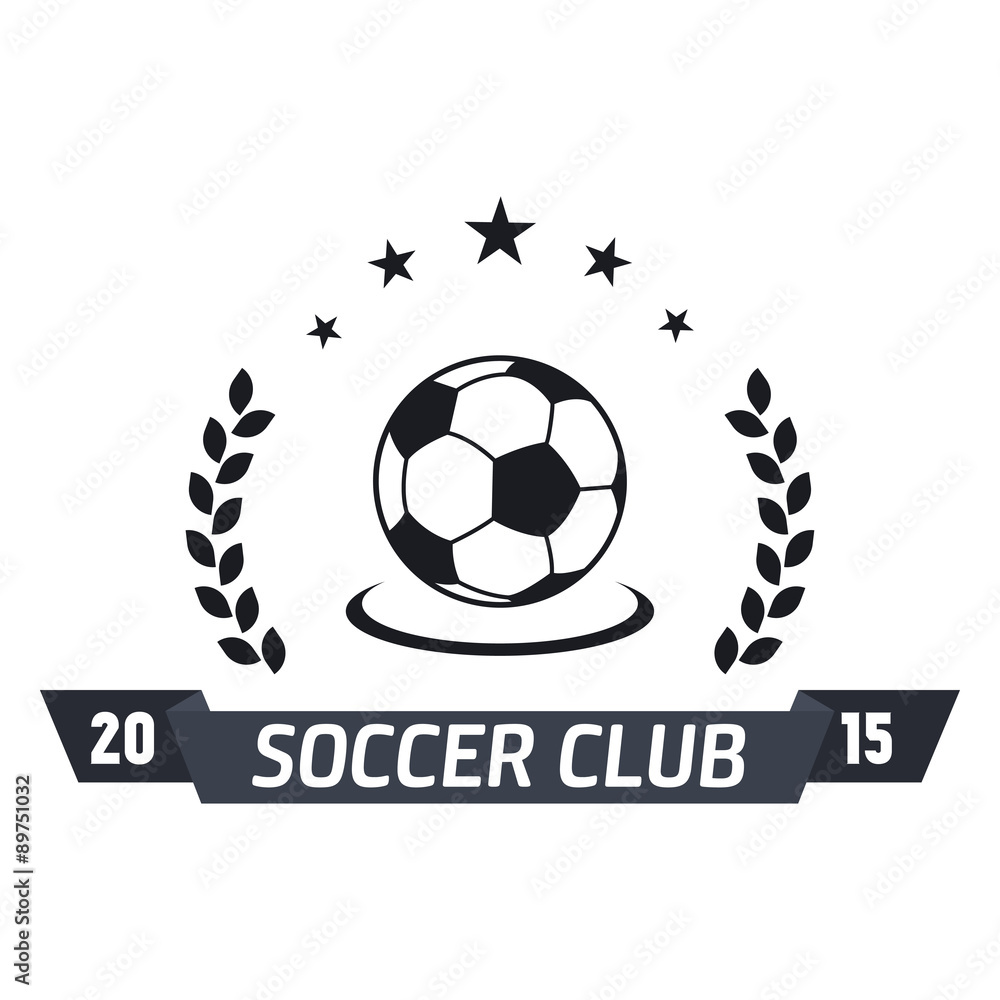 Obraz premium Soccer Labels