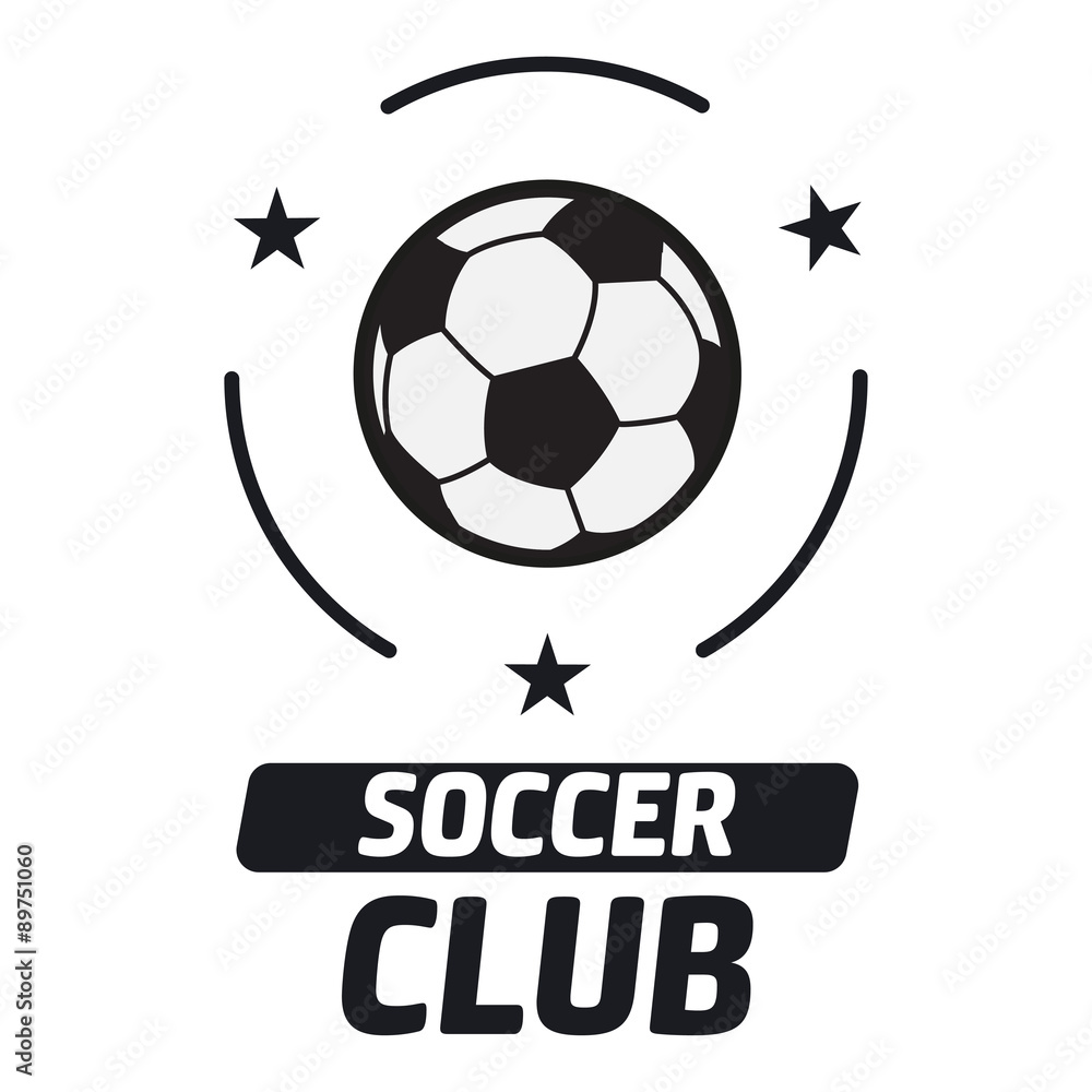 Obraz premium Soccer Labels