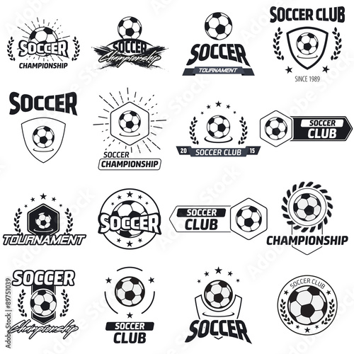  Soccer Labels