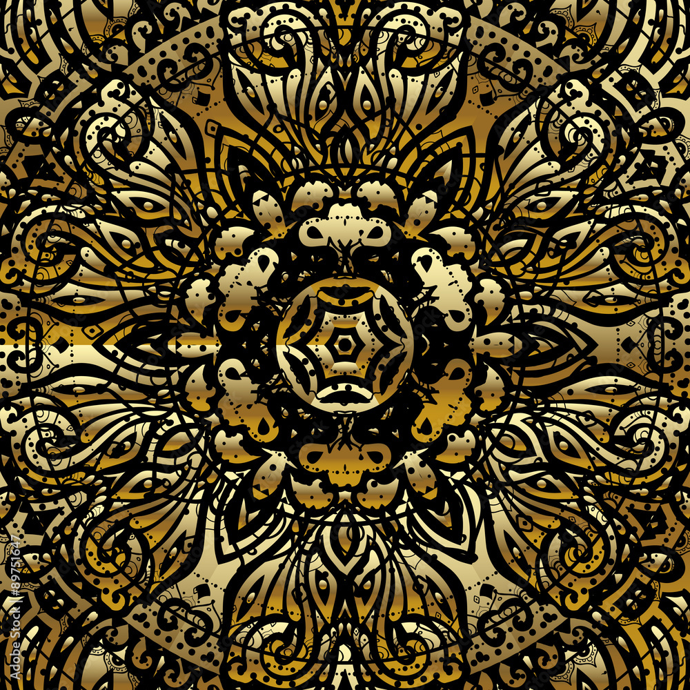 Gold mandala Gold mandala