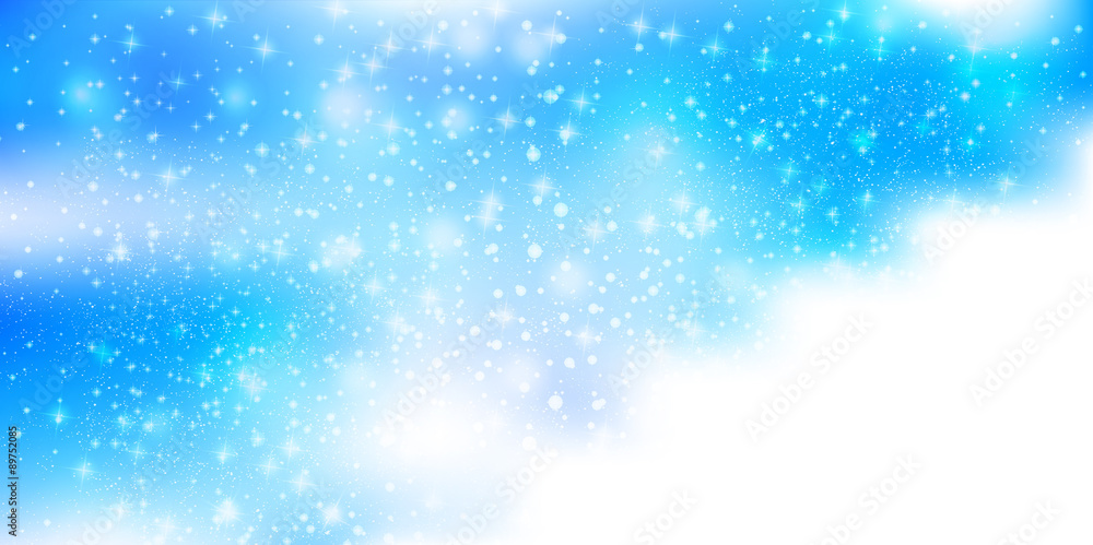 Fototapeta premium 雪 クリスマス 背景