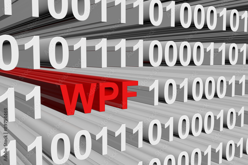 wpf is presented in the form of binary code