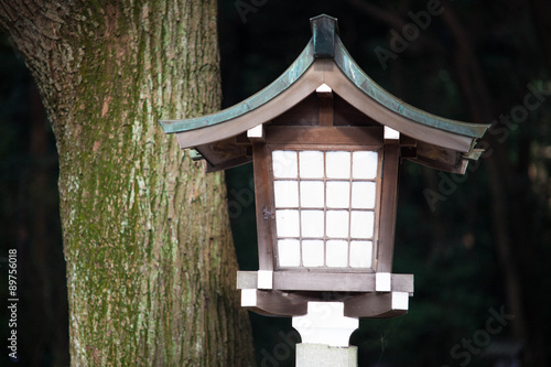 Lamp in temple ,Japan © nicholashan