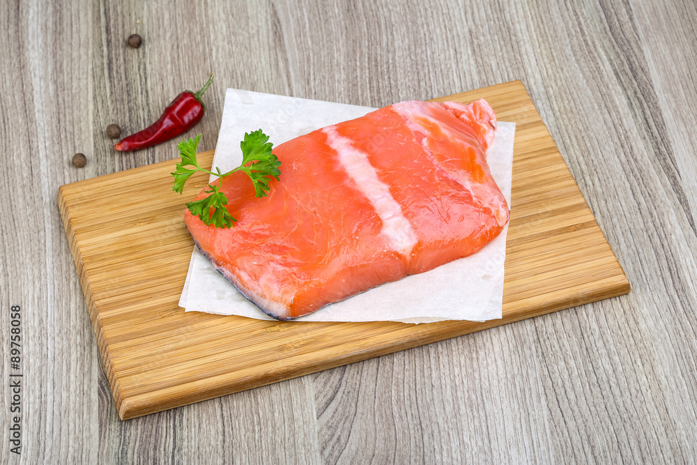 Salmon fillet Salmon fillet