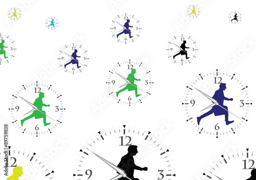corsa con il  tempo