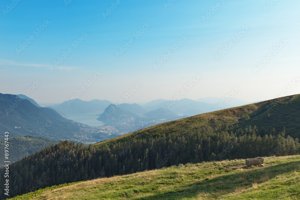 Swiss mountain landscape