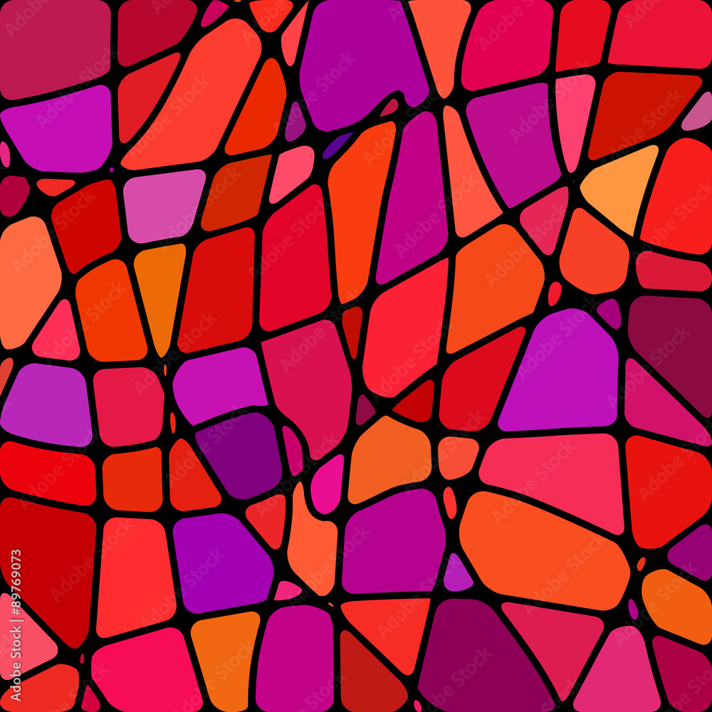 abstract vector stained-glass mosaic background abstract vector stained-glass mosaic background