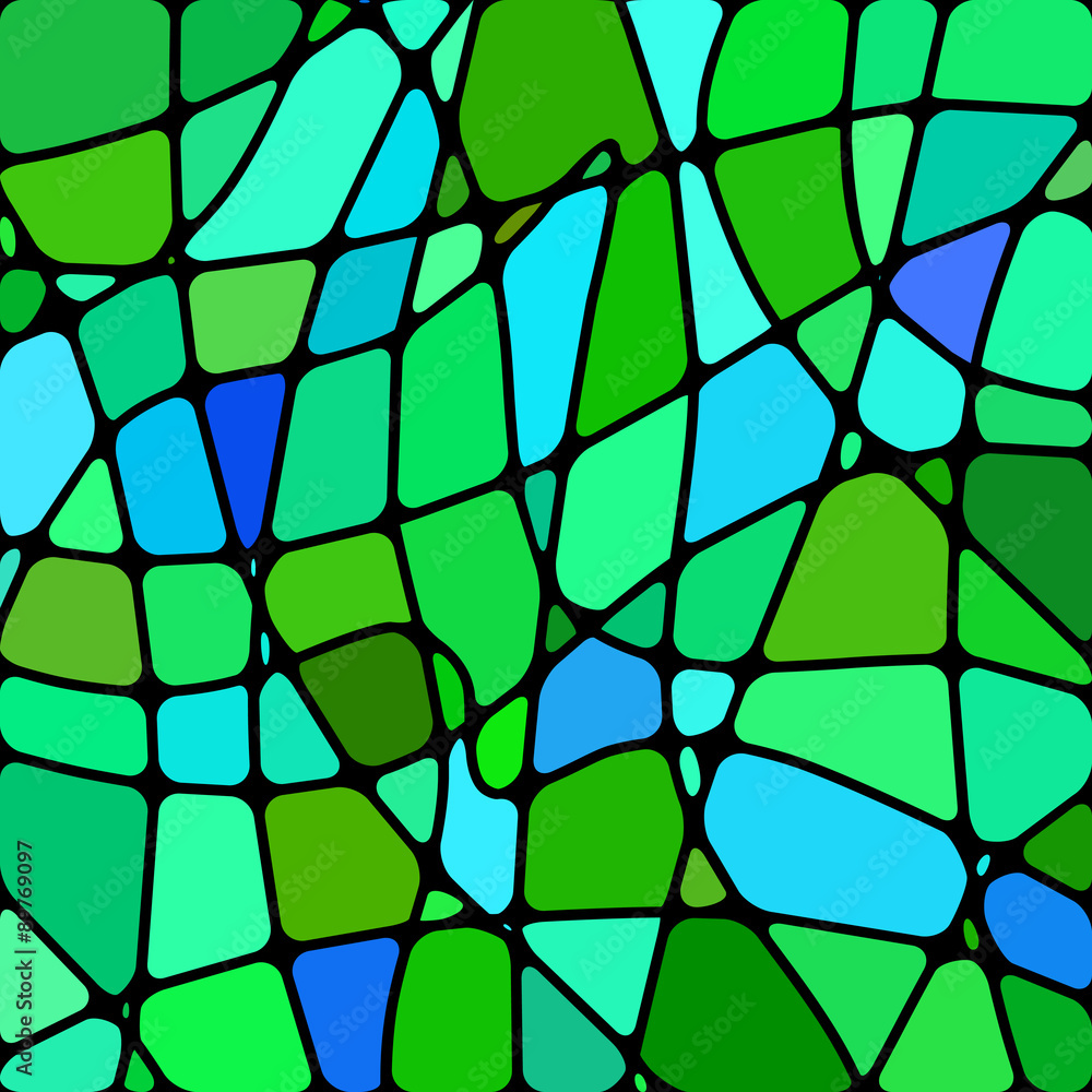 abstract vector stained-glass mosaic background abstract vector stained-glass mosaic background