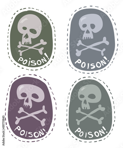 sticker poison