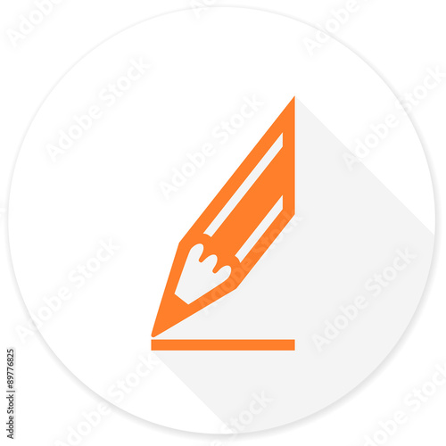 Free Download pencil flat design modern icon - GFXLoad