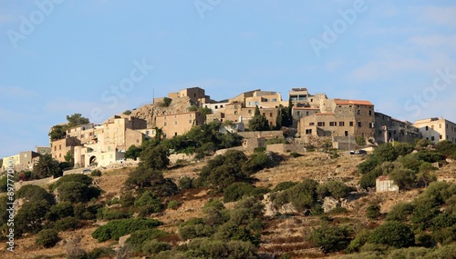 Sant Antonino vu d Aregno   Haute-Corse   