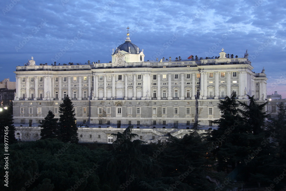 Fototapeta premium palais royal de Madrid