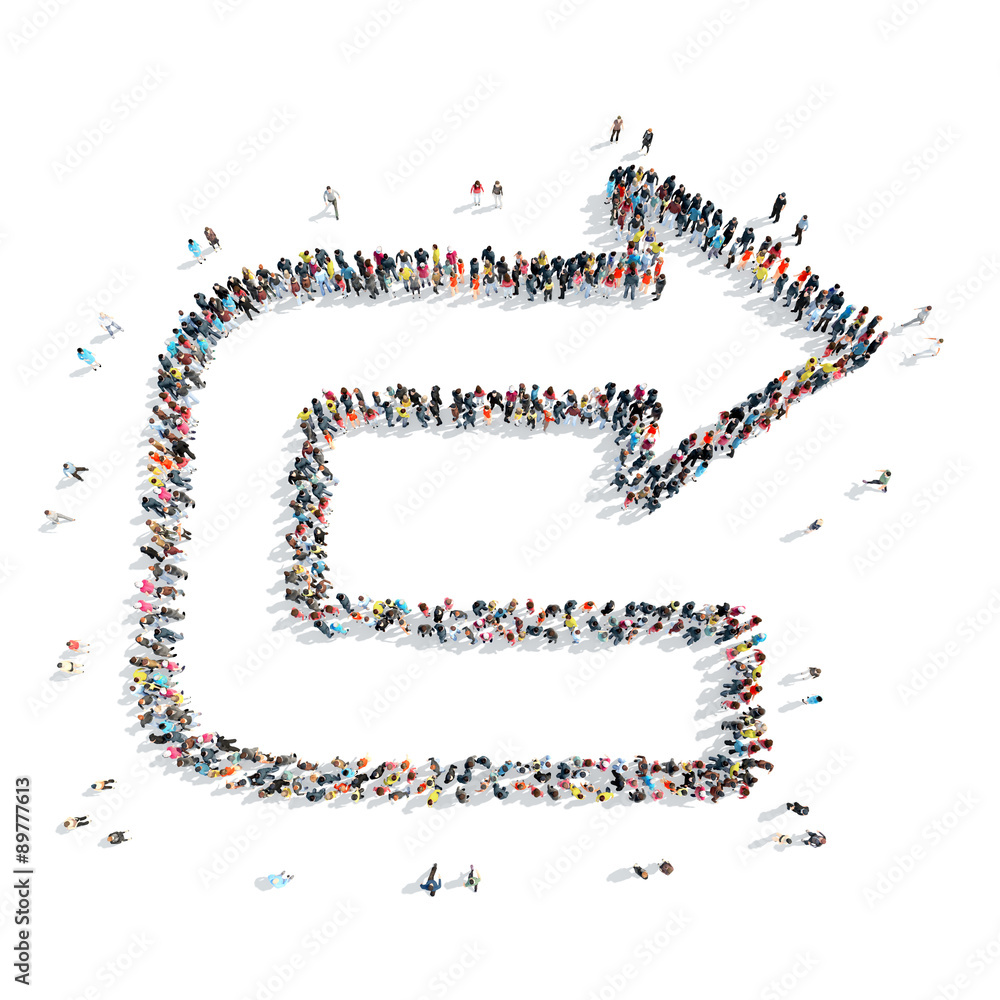 people shape arrow cartoon people shape arrow cartoon