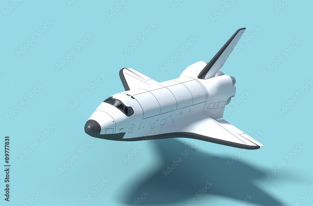 Naklejka premium Space Shuttle.