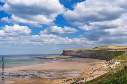 Saltburn by the sea beach in North Yorkshire © gb27photo
