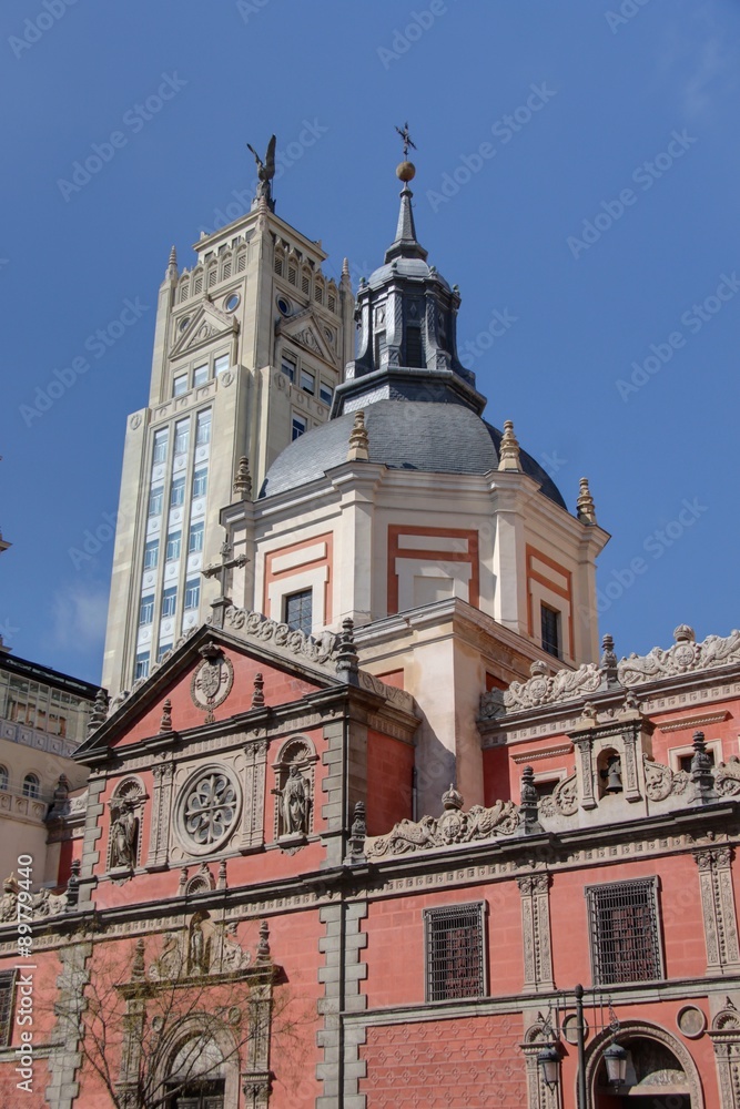 Obraz premium rues de Madrid