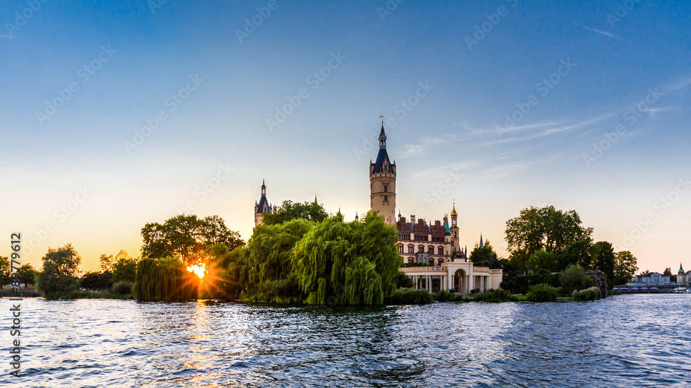 Schwerin Wasser Schloss