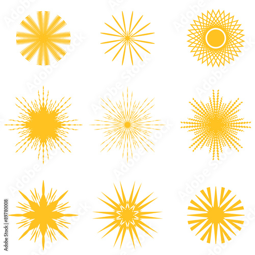 Sun Icon Set