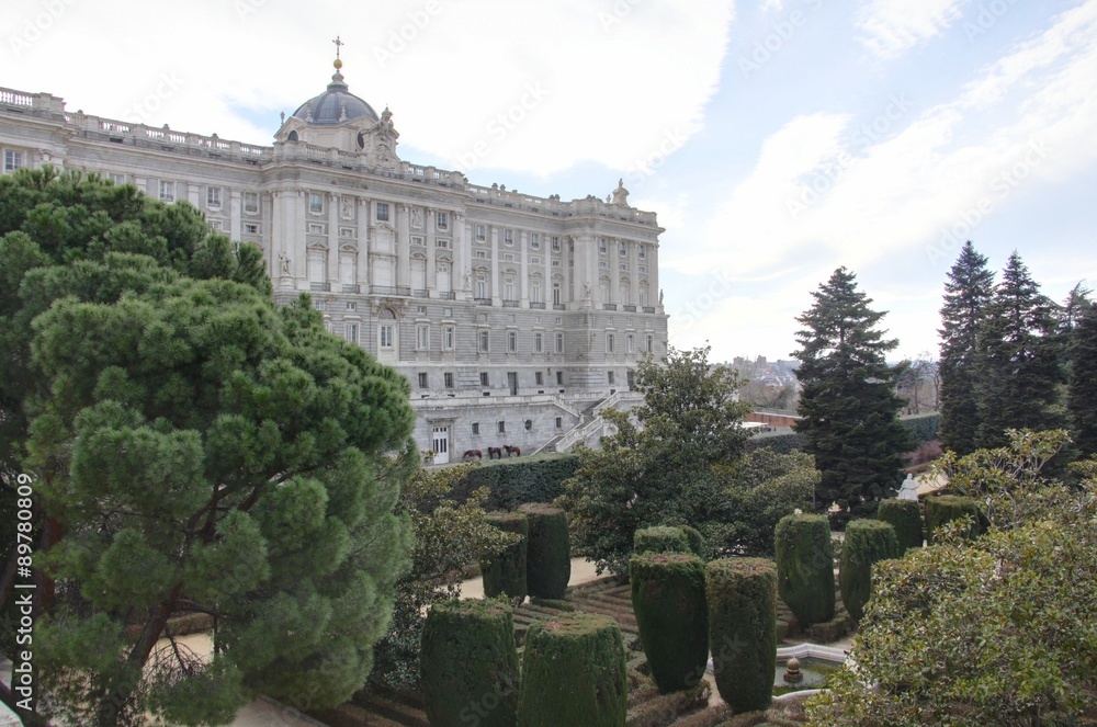 Fototapeta premium palais royal de madrid