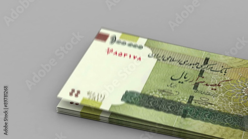 Counting Iranian Rial